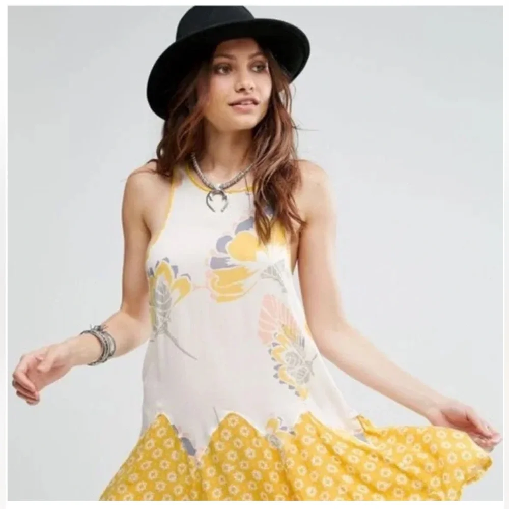 NWT Free People Someone Like You Trapeze Slip Dress - Picture 5 of 8